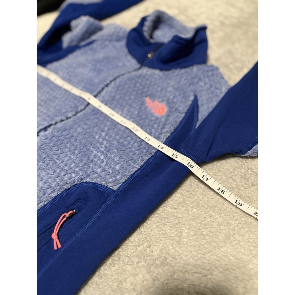 The North Face Women's Fleece Blue Zip Sweater Jacket Size Small Polartec - Picture 3 of 9